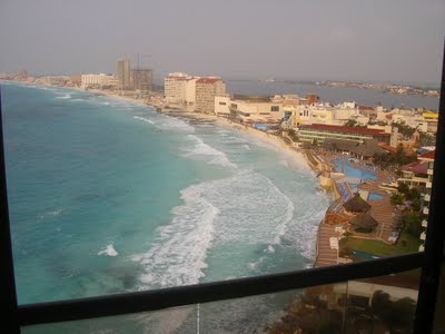 View from Hyatt hotel