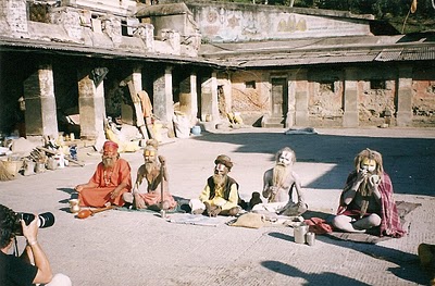 Things to do in Nepal: visit the sadhu at Pashupatinath Hindu temple
